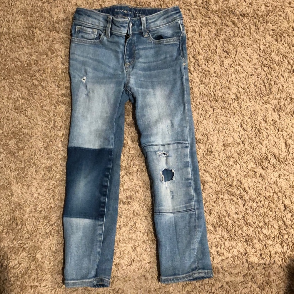 BabyGap Skinny Patch detail Jean